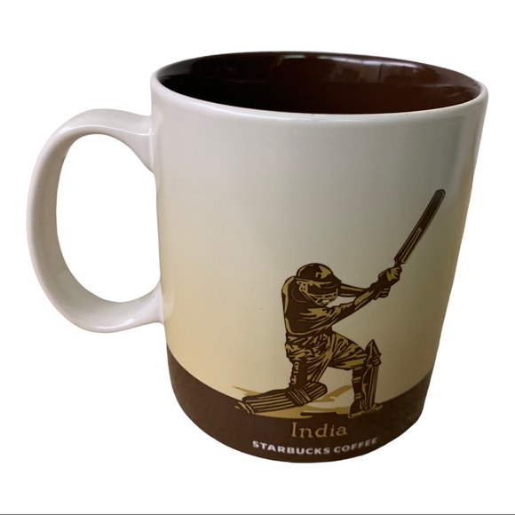 Starbucks 2013 India Cricket Global Icon City Collector Series 16oz Coffee Mug - Picture 5 of 7